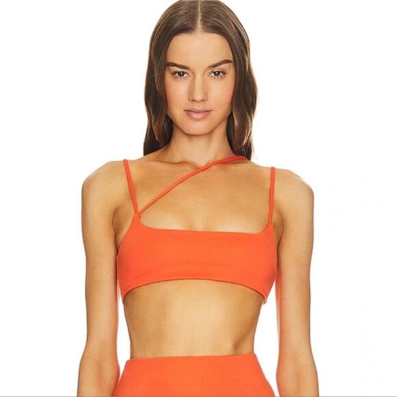 Michael Costello Tops - Michael Costello x REVOLVE Amira Crop Top in Orange